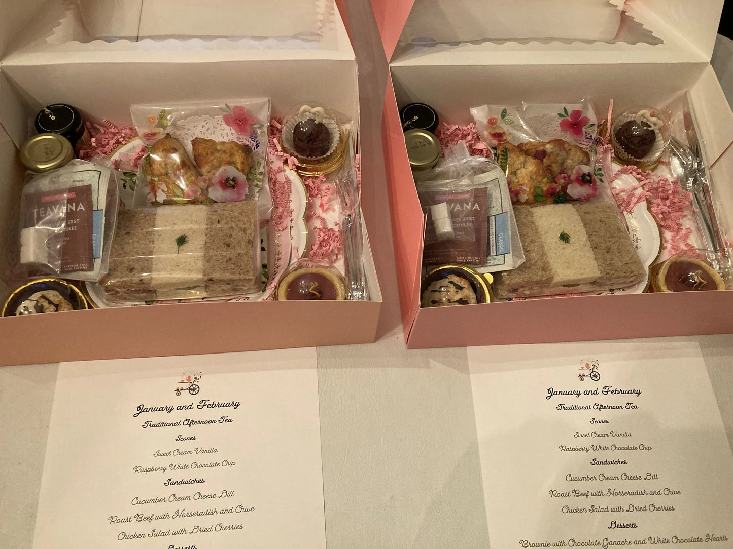 Vegetarian Afternoon Tea Box