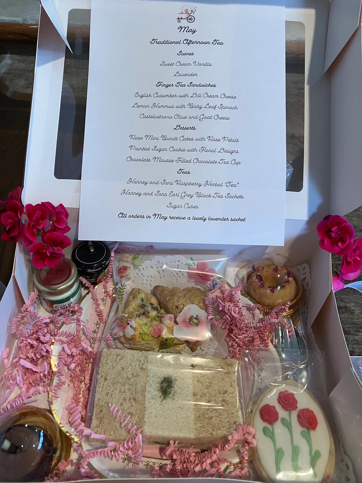 Vegetarian Afternoon Tea Box